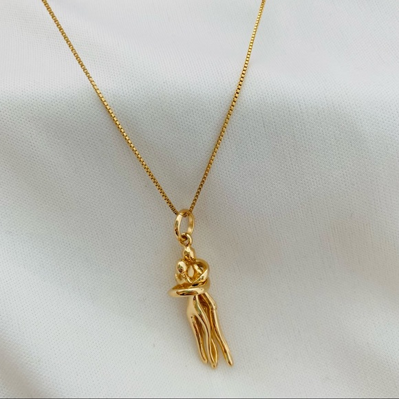 Dancing Couple Necklace - Picture 9 of 9